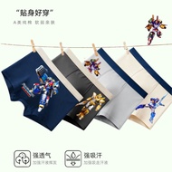 [Boxer Briefs] Children's Transformers Briefs Boys' Boxer Boxer Boys Cartoon Baby Cotton Briefs Summ