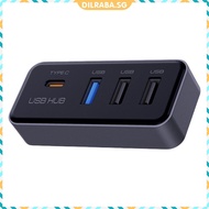 ✥Dilraba✥【In Stock】 4-in-1 Glove Box Docking Station Expansion Dock USB Adapter for TESLA Model 3 Mo