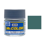 Mr. Hobby-Mr. Color-C305 Gray FS36118 Semi-Gloss (10ml)