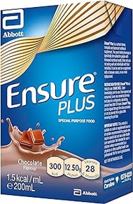 Abbott Ensure Plus Ready to Drink Nutritional Supplement - Chocolate 200ml