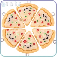 SULIN Pizza Charms, 1.16 inch(29.5mm) long (4.5mm) thick 30Pcs, Smooth and comfortable to touch Resi