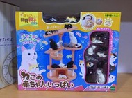 日本 動物親子系列  暖心貓咪  疊疊樂  平衡遊戲  互動遊戲  桌遊