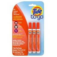 P&G Tide To go No.1 Instant Stain Remover 10ml x 3 Stain Pens