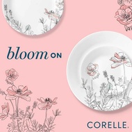 corelle poppy print 16pcs ready stock