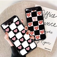 Samsung a80 phone case with heart, fashion