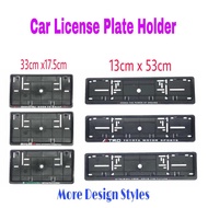 UNIVERSAL CAR LICENSE PLATE FRAME NUMBER PLATE HOLDER WIRA WAJA VIOS CITY BEZZA AXIA MYVI ALZA BEZZA