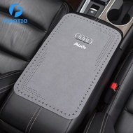 FFAOTIO Car Armrest Pad Center Console Cover Car Interior Accessories For Audi A3 A4 Q2 A5 Q3