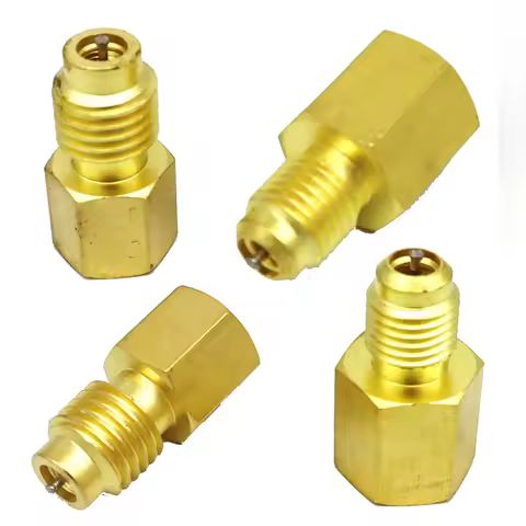 R1234yf Quick Couplers, R1234YF to R134A Quick Coupler Adapter, High/Low Side Quick Coupler R1234YF