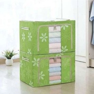 Flower Storage Box 66 Liters steel Frame Double Zipper Large Box 66L