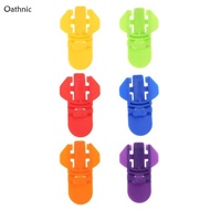 Oathnic Pack of 6 Easy Grips Manual Can Openers Plastic Beverage Rings Pull Tab Tool Drink Can Opene