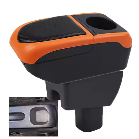 For Car Toyota Agya Wigo Armrest Box Interior Parts Center Console Arm Storage Elbow Rest