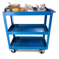 Sturdy Duty Tool Cabinet Drawer Organizer Lockable Storage Cart Workshop Garage Multi-Functional Met