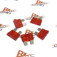 (Pack of 50) 10A Large Plug-in Fuse 10A Plug-in Fuse Large DX Fuse 10 A