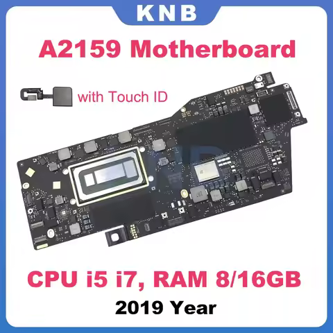 Laptop A2159 Motherboard For Macbook Pro Retina 13" A2159 Logic Board i5 i7 820-01598-A 2019 Year
