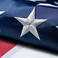 American Flag 3x5 FT Outdoor, Heavy Duty High Wind US Flag for Outside