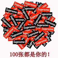 ✨Name 100 motorcycles sticker electric cars popular logo individuality dead100 Sheets Supreme Motorcycle Car Street Wear Unique Dead Fly Bicycle Waterproof TZ10