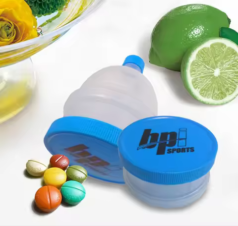 2 Layers Protein Powder Funnel Portable Fill Funnel Gym Partner for Water Bottle and Protein Shaker