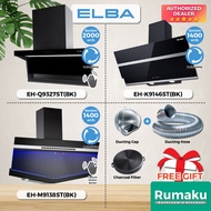 ELBA Q9327 K9146 Cooker Hood Kitchen Hood + Cooker Hob Gas Cooker Dapur Kitchen Appliances Penyedut 