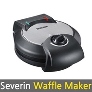 Severin Waffle Maker WA2103/brushed stainless steel-black