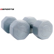 GSports 6kg x2 ดัมเบลพลาสติก *แพ็คคู่ Dumbbell 6kg x2