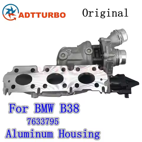11659895980 Full Turbocharger B38 B15 Original Turbo 7633795 for BWM F30 F31 318i 1.5L Engine Superc