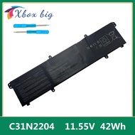 C31N2204 Battery for Asus Vivobook Go 14 E1404/FA/GA S1404 C31N2204 11.55V 3640mAh 42Wh Rechargeable