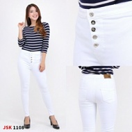 HIGHWAIST 5-BUTTON JEANS WHITE 5-BUTTON HIGHWAIST JEANS/