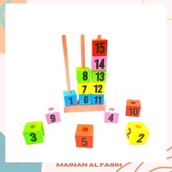 Children's creativity toys / Children's educational toys / Number building blocks / Building block t