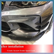 [hotkeystore.] Car Front Bumper Canards Side Fins Canards Fog Lamp Air Vent Trims