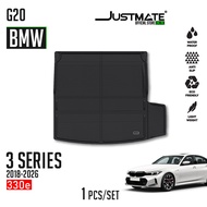 JUSTMATE พรมปูพื้นรถยนต์ BMW 3 SERIES G20 2018 - 2026 320d/330e/330i/340i