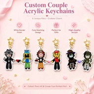 FORSAKEN Acrylic Keychains Magnetic - RBL Chance Itrapped 007n7 Azure TwoTime Elliot Kawaii cartoon 