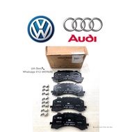 VOLKSWAGEN/ AUDI FRONT BRAKE PAD SET GENUINE 100% - VW TOUAREG/ AUDI A6/ A7/ A8/ Q7/ Q8