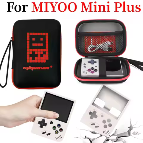 Protective Cover for MIYOO Mini Plus Game Console Silicone Case Gaming Console Sleeve Skin Anti-Slip