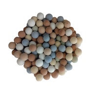 Colored Pottery Stone/Colored Grain/Pottery Carbon Ball (Three Specifications) -500g