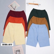 Women's Stretch Khaki Shorts – Zip & Button, Suitable for 42‐78kg, Bigsize