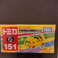 Tomica Dream 151 Pokedoko Dokoikocar TOMY Pikachu Pokemon Bus Japanese 2024