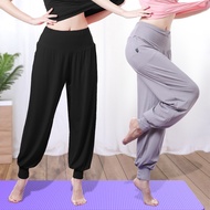 Jieyuyi Modal Yoga Pants Harem Pants Women Exercise Pants Fitness Dance Pants Loose Yoga Pants Women