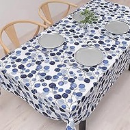 Style Decor W4702200-NVL2512 Tablecloth, 100% Cotton, Stylish, Rectangular, Nordic, 47.2 x 59.1 inch