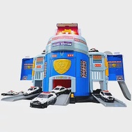 TOMICA 交通世界 緊急出動! 巨無霸警察基地