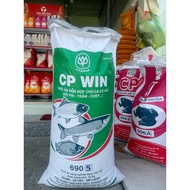 CP 690 bran (32 protein) for fish with mullet scales, perch, Taiwanese tilapia, sesame, carp,... 32 