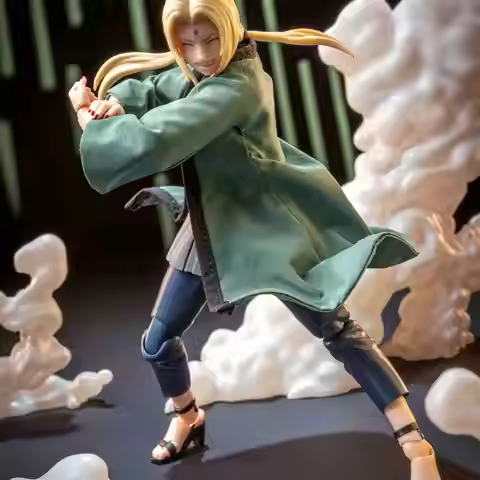 Shf Naruto Tsunade Clothing, Plainclothes Cape, Naruto Hat