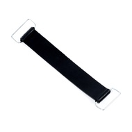 Rubber Strap Belt 18-23cm Motorcycle Black Replacement Universal Battery