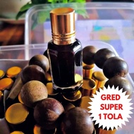 MINYAK PATI GAHARU GRED SUPER 1 TOLA 12ML. OUD BUKHOOR. POKOK HUTAN. GRED SUPER