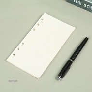ROTUR Loose-Leaf Notebook Refill Paper, Index Inside Page Cards Line Grid A5 A6 A7 Inner Refill Pape