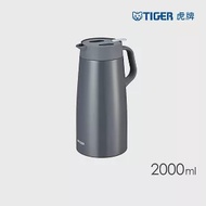 TIGER虎牌 北歐時尚輕巧大容量桌上型保溫水壺不鏽鋼保溫瓶(PWO-A200) 灰色