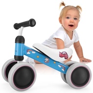 Jovial Giraffe Print Balance Bike with 1.0 Inch Wheels, Medium