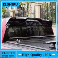 For Ford Raptor F 150 F-150 F150 2015-2022 Year Roof Spoiler Black Carbon Fiber Look Rear Wing Sport