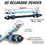 《TERMURAH》AS Sepeda Roda Belakang / Depan As Sepeda Depan Gunung BMX Mini Hub Freehub