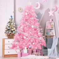 Pink Tree Merry Christmas 5/6/7/8/10 FT High Quality X-Mas Holiday Decoration Solid Metal Bracket