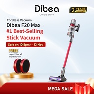 Dibea F20 Max Cordless Vacuum Cleaner Powerful 25,000 Pa Suction Power | Limited Time Offer